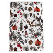 Yule, heidens, Noords, Zonnewende, Winter, Kerstmi Medium Cadeauzakje (Achterkant)