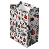 Yule, heidens, Noords, Zonnewende, Winter, Kerstmi Medium Cadeauzakje (Achterkant Gekanteld)