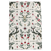 Yule, heidens, Noords, Zonnewende, Winter, Kerstmi Medium Cadeauzakje (Achterkant)