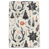 Yule, heidens, Noords, Zonnewende, Winter, Kerstmi Medium Cadeauzakje (Voorkant)