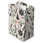 Yule, heidens, Noords, Zonnewende, Winter, Kerstmi Medium Cadeauzakje (Achterkant Gekanteld)