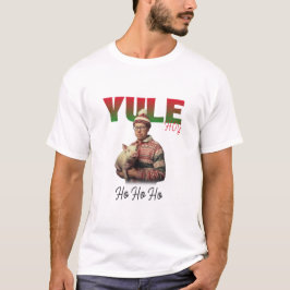 Yule Hog Arkansas Razorback Lelijke Kerst T-shirt