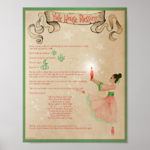 YULE HUUSE BLESSING POSTER