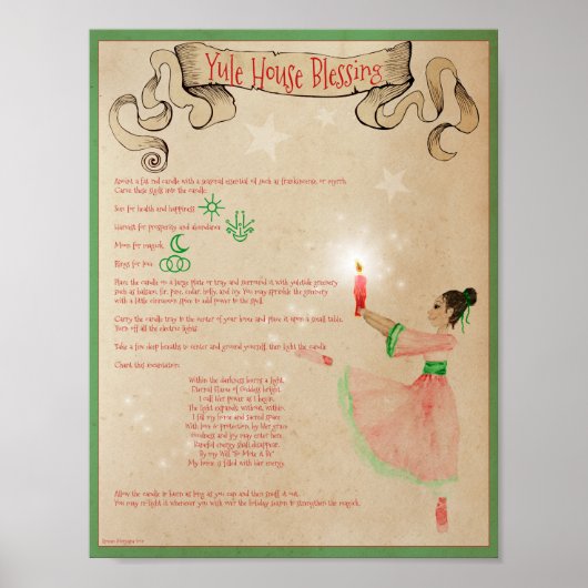 YULE HUUSE BLESSING POSTER (Voorkant)
