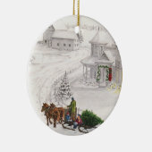 Yule Keramisch Ornament (Rechts)