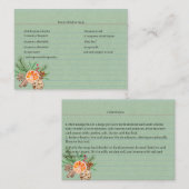 Yule Keuken Witch Bulk Recept Kaarten Visitekaartje (Voorkant / Achterkant)