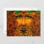 Yule King Briefkaart (Voorkant / Achterkant)