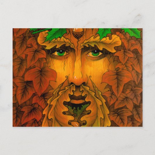 Yule King Briefkaart (Voorkant)