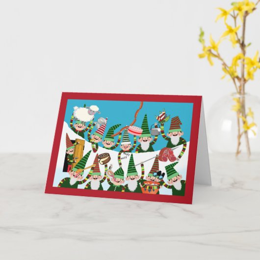 Yule Lads van IJsland, Kerstgrappenmakers in de sn Kaart (Gele Bloem)