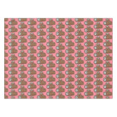 Yule Log Holiday Party (UK) Tafelkleed (Voorkant (Horizontaal))