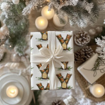 Yule Log Letter Y Kerst