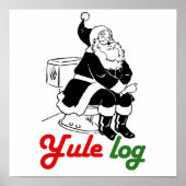 YULE LOG -.png Poster (Voorkant)