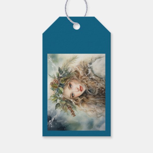 Yule Maiden Cadeaulabel (Voorkant)