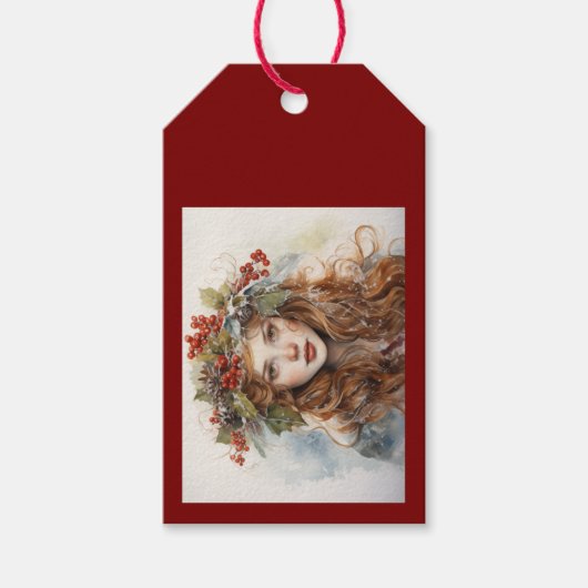 Yule Maiden Cadeaulabel (Voorkant)