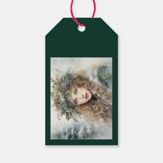 Yule Maiden Cadeaulabel (Voorkant)