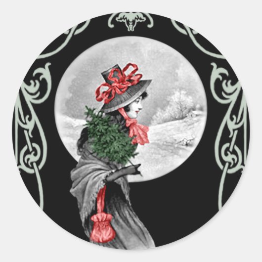 Yule Maiden - Sticker (Voorkant)