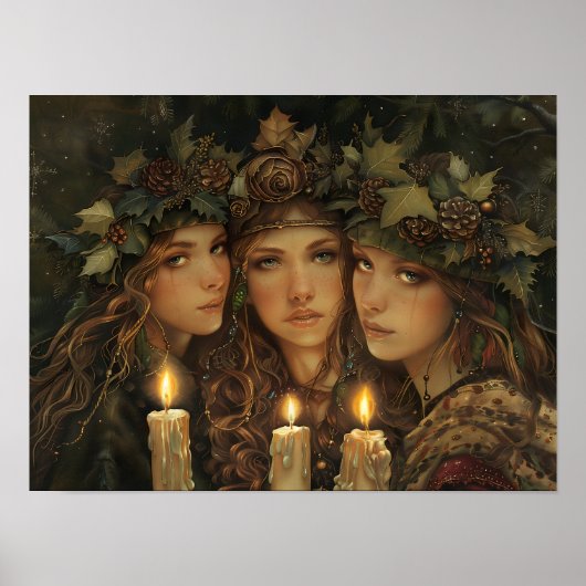 Yule Maidens Poster (Voorkant)