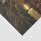 Yule Maidens Tissuepapier (Detail)