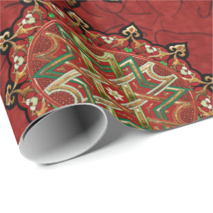 Yule Mandala Cadeaupapier