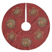 Yule Mandala Kerstboom Rok (Voorkant)