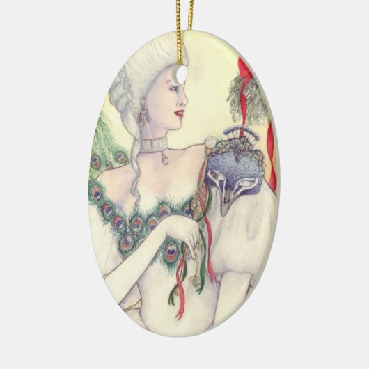 Yule Masque Ornament van Mary Layton (Links)
