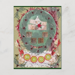 Yule Moon Briefkaart