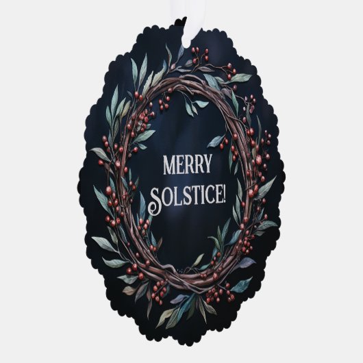 Yule Ornament Kaart (Rechts)