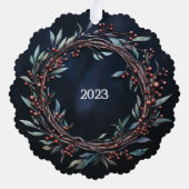 Yule Ornament Kaart (Achterkant)