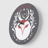 Yule Owl Grote Klok (Hoek)