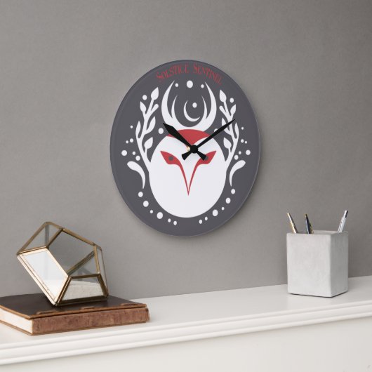 Yule Owl Grote Klok (Kantoor)