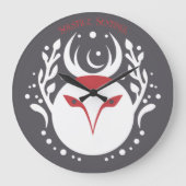Yule Owl Grote Klok (Voorkant)