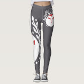 Yule Owl Leggings (Voorkant)