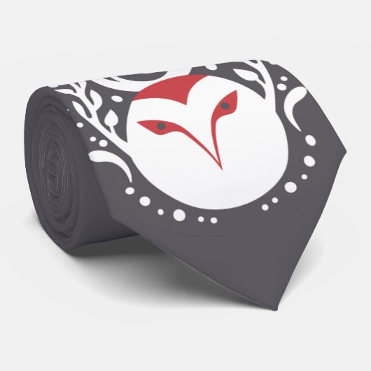 Yule Owl Stropdas (Opgerold)