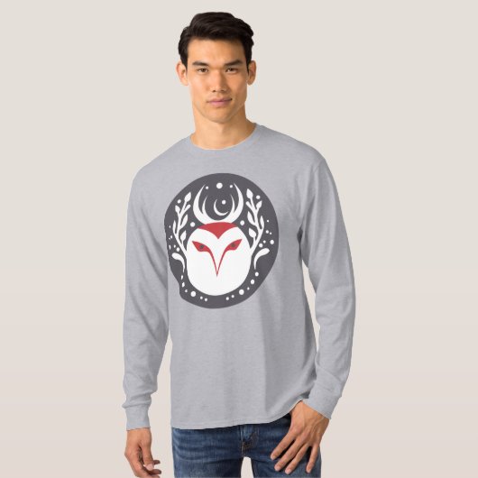 Yule Owl T-shirt (Voorkant volledig)