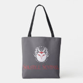 Yule Owl Tote Bag (Achterkant)