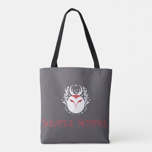 Yule Owl Tote Bag (Achterkant)