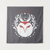 Yule Owl Wandkleed (Voorkant)