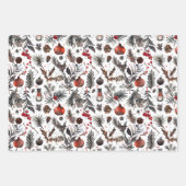 Yule, Pagan, Noordse feestdag Inpakpapier Vel (Voorkant 3)