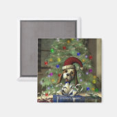 Yule Puppy Magnet (Voorkant / Achterkant)