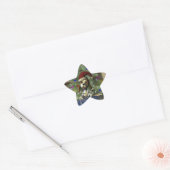 Yule Puppy Star Sticker (Envelop)