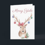 Yule Sabbat Merry Yule Wenskaart Feestdagen Kaart<br><div class="desc">Yule Pagan Wenskaart - Viel de hergeboorte van de Zon!</div>