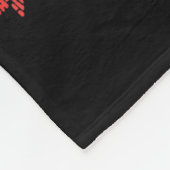 Yule Shall Not P Fantasy Krampus Holiday Pun Funny Fleece Deken (Hoek)