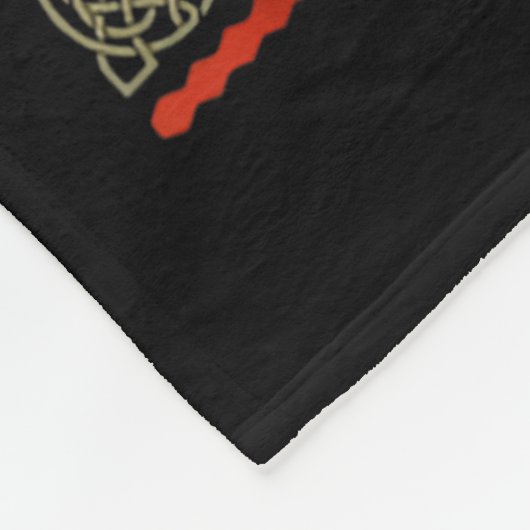 Yule Shall Not P Fantasy Wizard Holiday Pun Fleece Deken (Hoek)