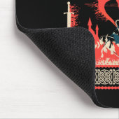 Yule Shall Not P Fantasy Wizard Holiday Pun Funny  Muismat (Hoek)