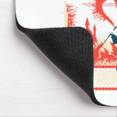 Yule Shall Not P Fantasy Wizard Holiday Pun Funny Muismat (Hoek)