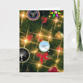 Yule - Shining Yule Feestdagen Kaart (Voorkant)