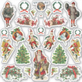  Yule Sticker Sheet voor Kerstmis (Voorkant)