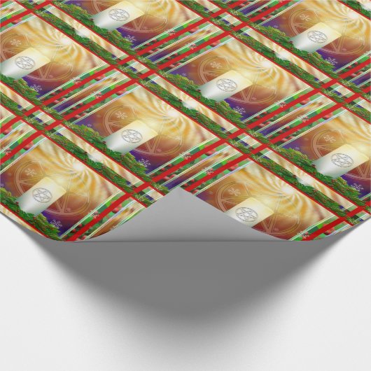 Yule Sun Cadeaupapier (Hoek)