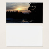 Yule Sunrise Visitekaartje (Voorkant /achterkant)