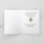 Yule - Terwijl de As groeit Feestdagen Kaart (Binnen)